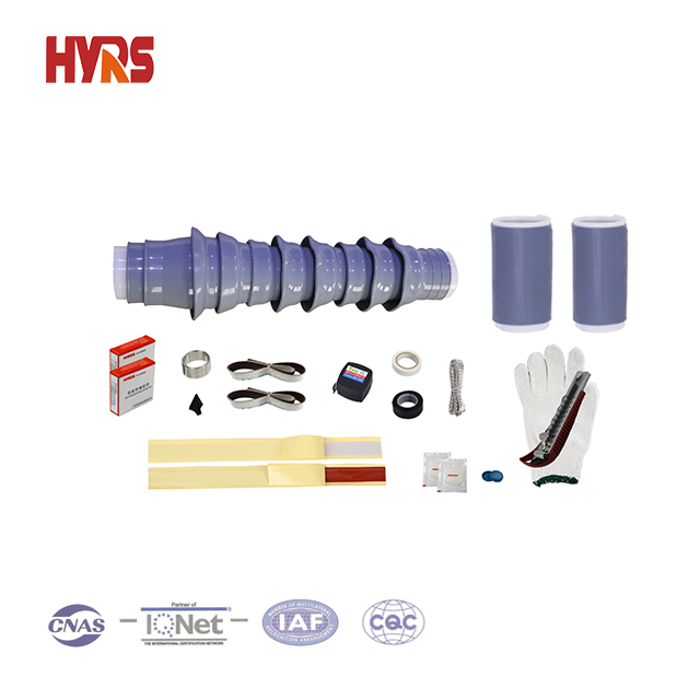 HUAYI 35kV Cold Shrinkable Single Core Termination Kit kanggo Outdoor