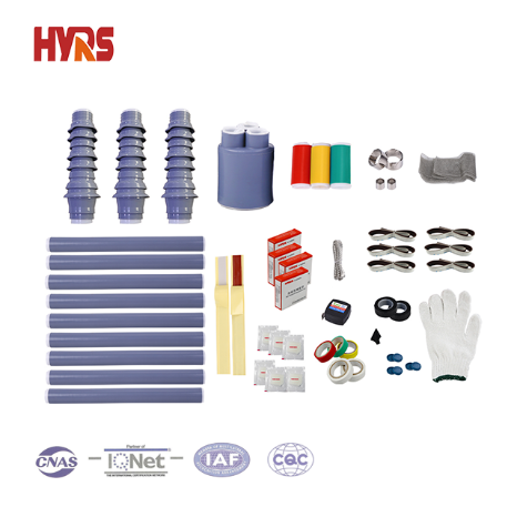 HUAYI-HYRS 35kV Cold Shrinkable Three Cores Termination Kit kanggo Outdoor